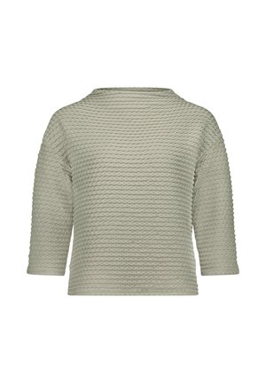Betty Barclay, BETTY BARCLAY MIT STEHKRAGEN SWEATSHIRT - Sweatshirt - oil green