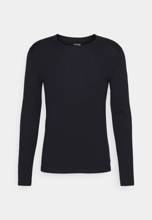 MERINO HEAVY WEIGHT TECH - Potkošulja - midnight navy