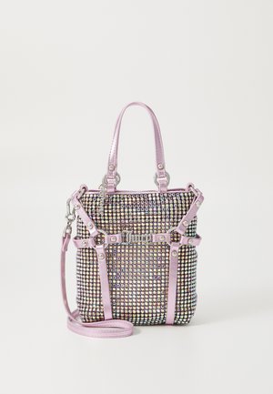 MELANIE CAGE SMALL DOUBLE HANDLE - Handtas - rainbow