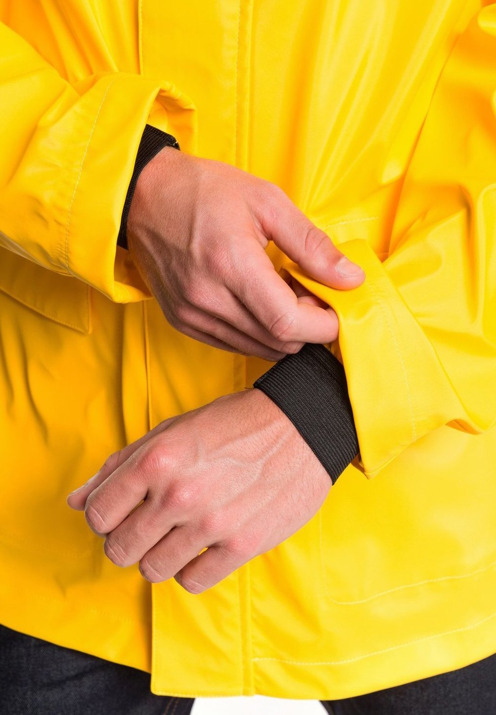 MISERE Regenjacke wasserabweisende Jacke nautic yellow MISERE Regenjacke wasserabweisende Jacke nautic yellow