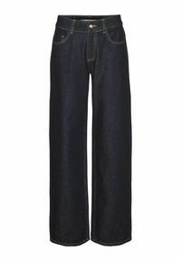SNRANCY MID RISE WIDE - Brīva piegriezuma džinsi - dark blue denim