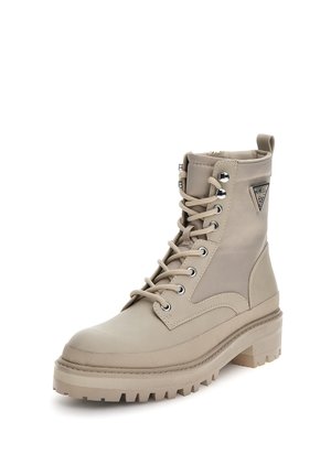 Bottines à plateau - beige