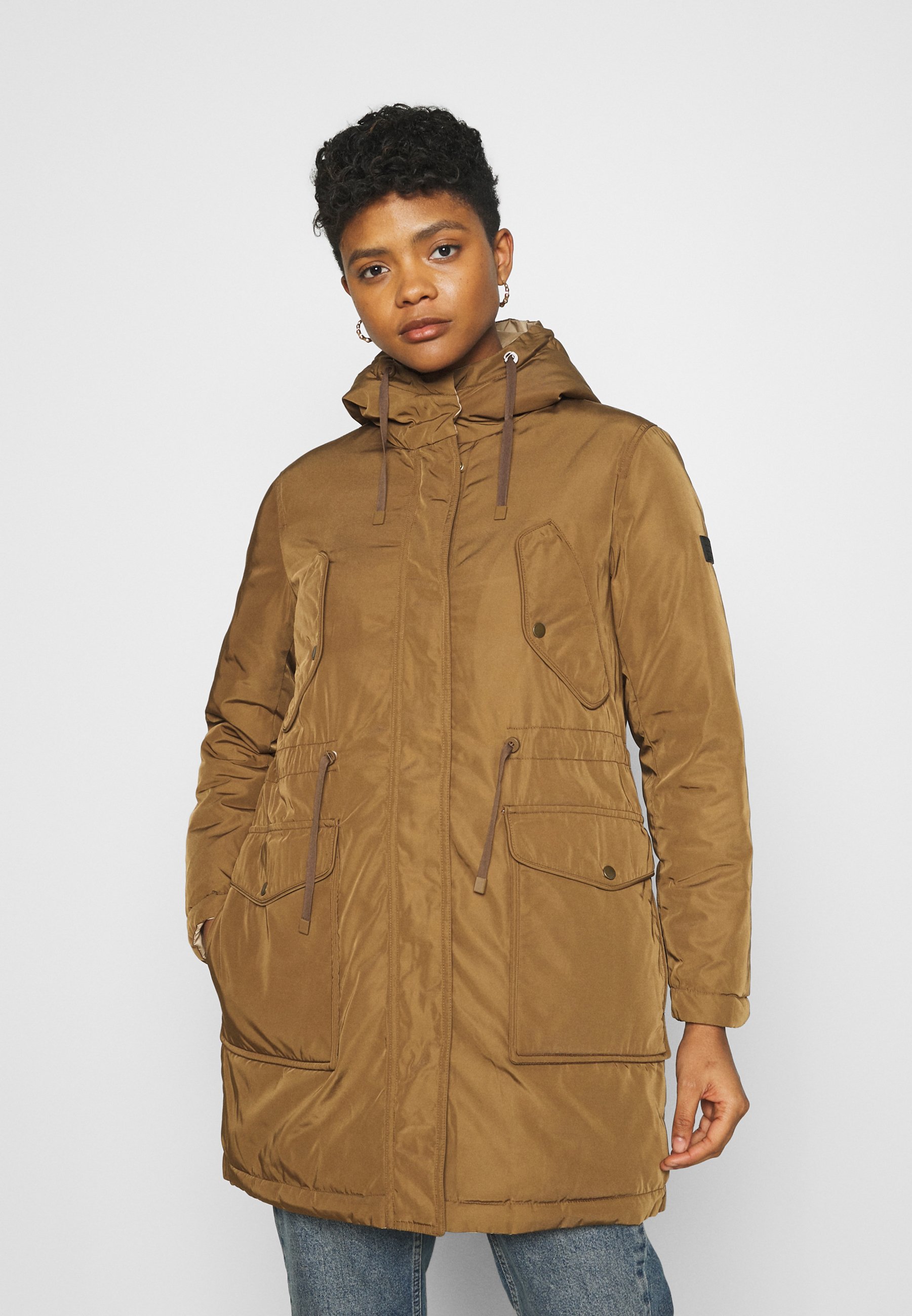 Pepe Jeans REBECA - Vinterfrakker - moka/khaki - Zalando.dk