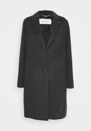 Klassisk frakke - mottled grey