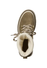 Tamaris Wedge Ankle Boots - olive