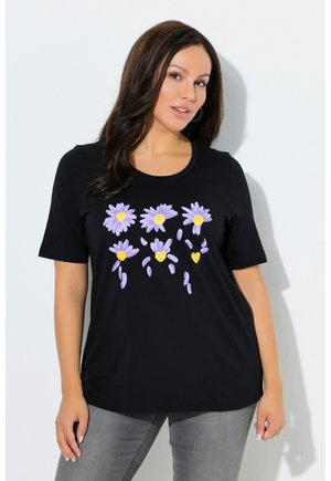LOVES ME GRAPHIC TEE - Camiseta estampada - black