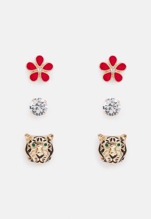 KAELDAN 3 PACK - Earrings - gold-coloured