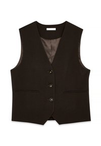 TAILORED STRAIGHT - Väst - brown