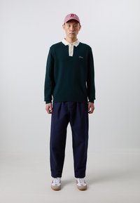 Pompeii LOOSE TROUSER - Hlače - navy