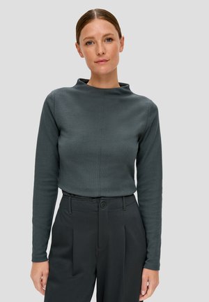 s.Oliver, STRETCH - Long sleeved top - olivgrün