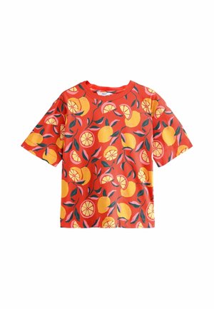 T-shirt print - red
