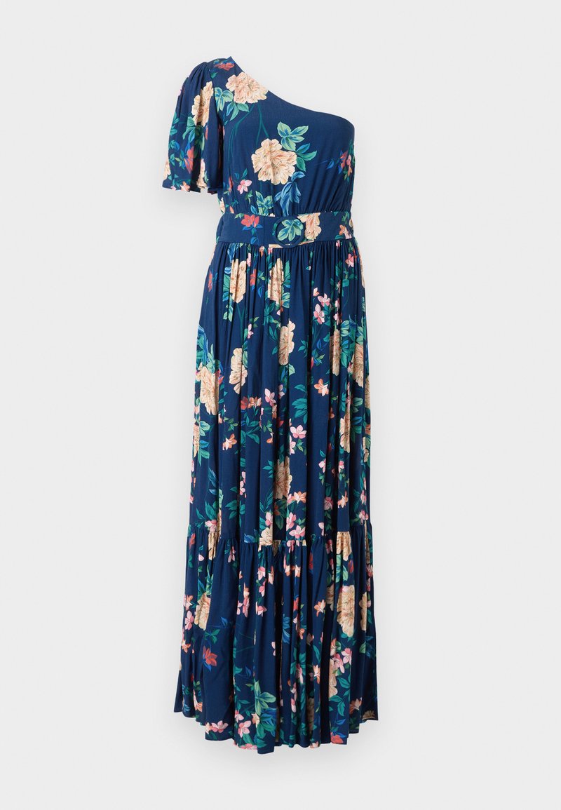 Naf Naf Maxi-jurk blauw Naf Naf Maxi-jurk blauw