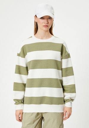 CREW NECK - Sweatshirt - khaki