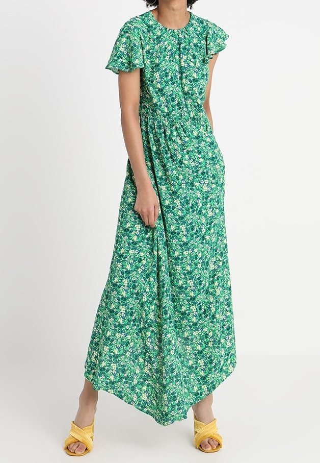 Topshop Maxi dress - green - (Pre-owned) - Zalando.ie