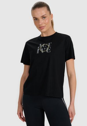 4F, - T-shirt z nadrukiem