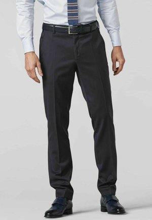 Meyer BONN - Broek - blau meliert