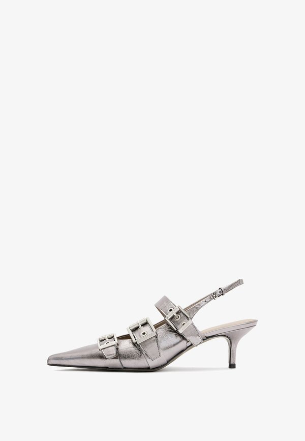 GRACE BUCKLE - Classic heels - gunmetal