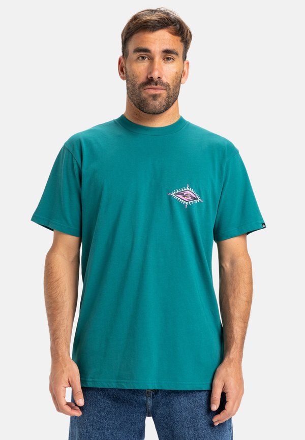 BLAST - Print T-shirt - teal2