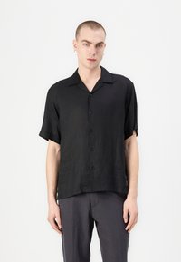 Selected Homme - RELAXKYLIAN MIX SS RESORT - Chemise - black Image miniature 1