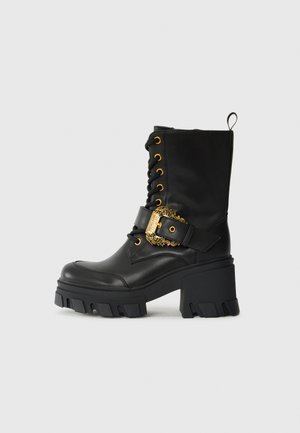 Botines de tacón - black