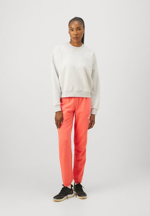 adidas ESSENTIALS SMALL LOGO FEEL COZY - Sweatshirt - light grey heather/white — photo 2