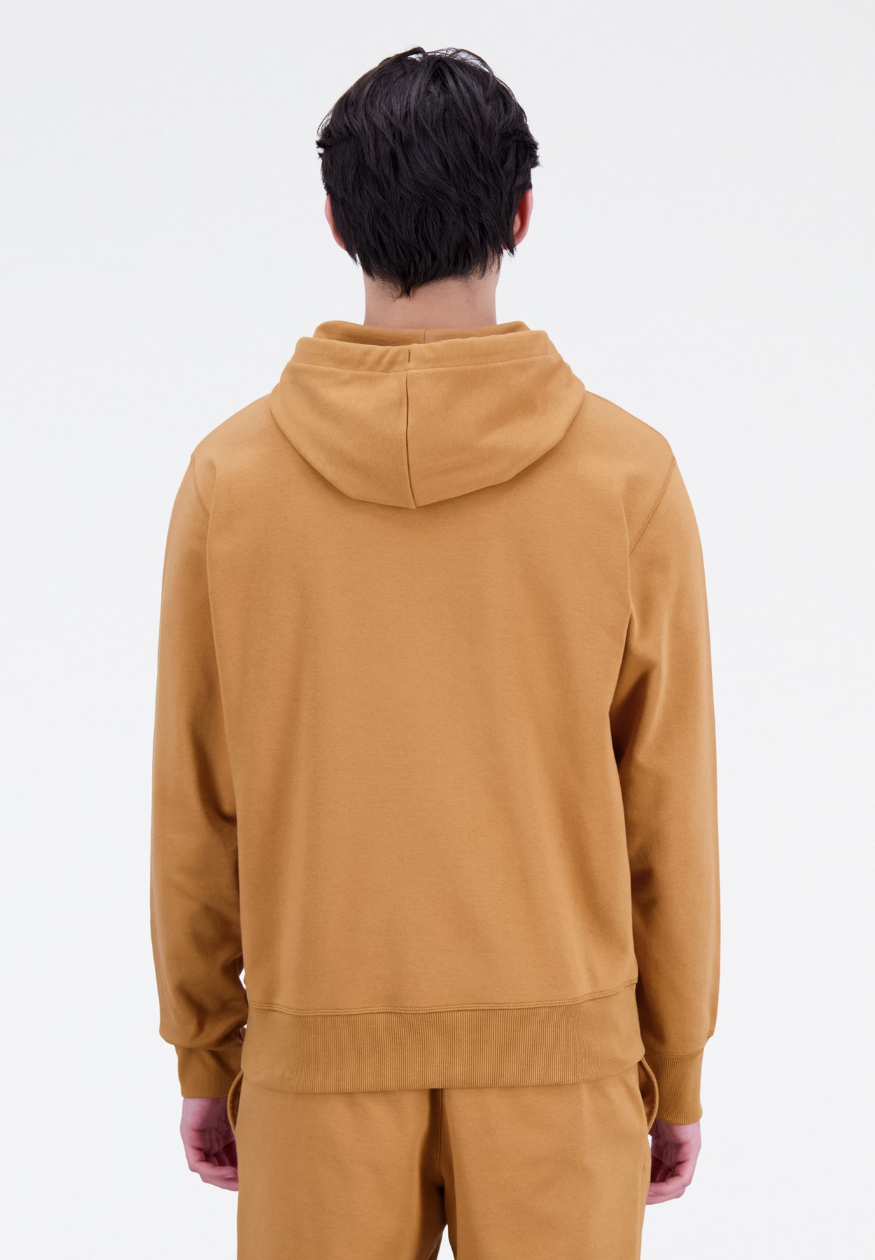 ESSENTIALS STACKED LOGO HOODIE