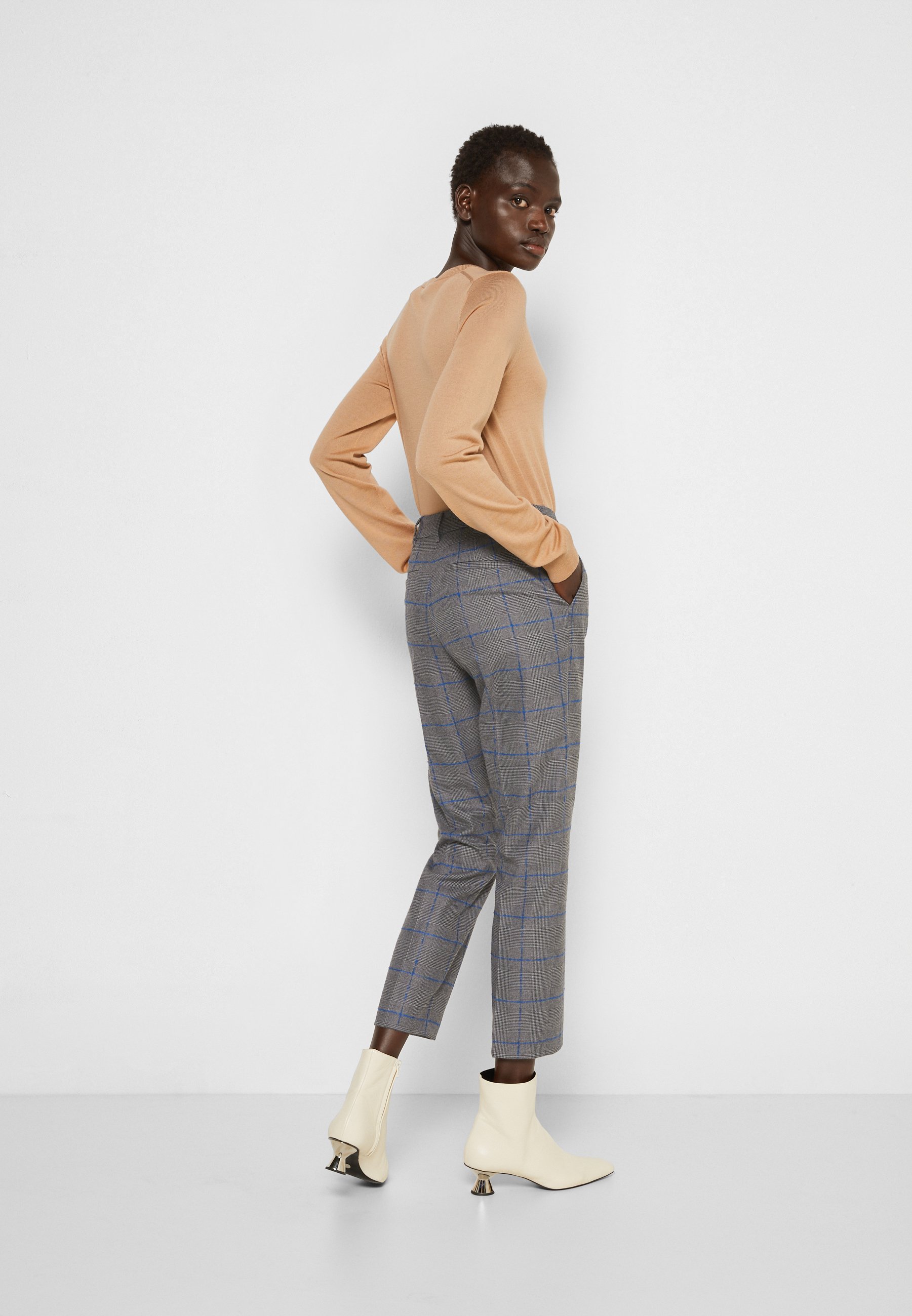 MAX\u0026Co. GIUSTO - Trousers - anthracite 