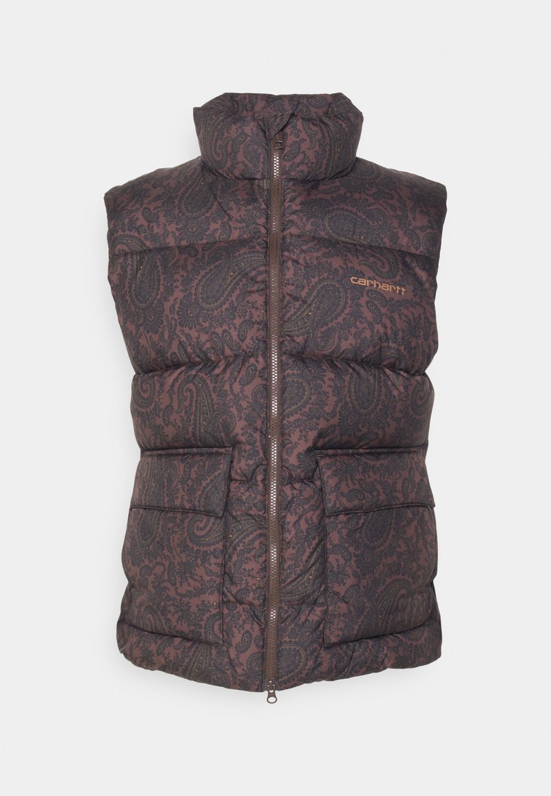Carhartt WIP Bodywarmer donkerbruin Carhartt WIP Bodywarmer donkerbruin