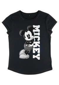 Disney DISNEY CLASSIC MICKEY MICKEY LEAN - T-shirt z nadrukiem