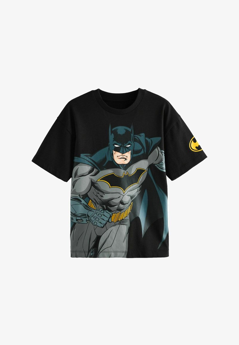 Next REGULAR FIT - LICENSED DC COMICS BATMAN - Tricou cu imprimeu - black