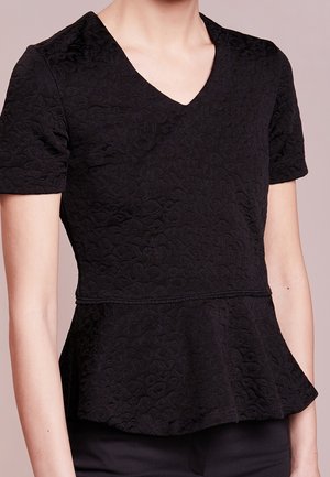 Print T-shirt - black