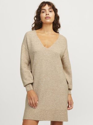 JJXX JXEFFIE DIVERSE V-NECK  - Robe pull - peyote