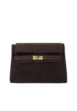 NA RAMIĘ   - Handbag - dark brown