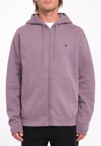 SINGLETONE - Sudadera con cremallera - vintage violet