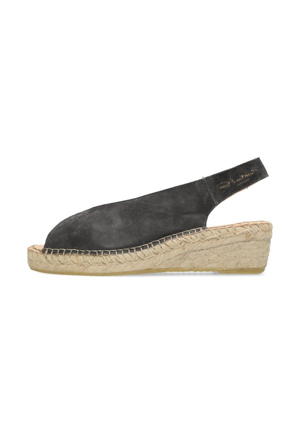 JAMY - Plateaupumps - antraciet