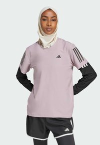 adidas Performance - OWN THE RUN - Sport T-shirt - preloved fig Miniatuurafbeelding 1