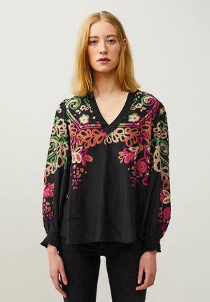 Odd Molly ANITA - Blouse - deep asphalt