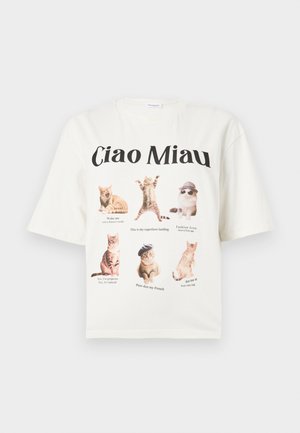Even&Odd T-shirt con stampa - off-white