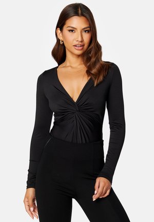 PARISSA - Long sleeved top - black