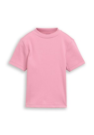 TOM TAILOR, TOM TAILOR T-SHIRT MIT RIPP - Camiseta básica - soft blush rose