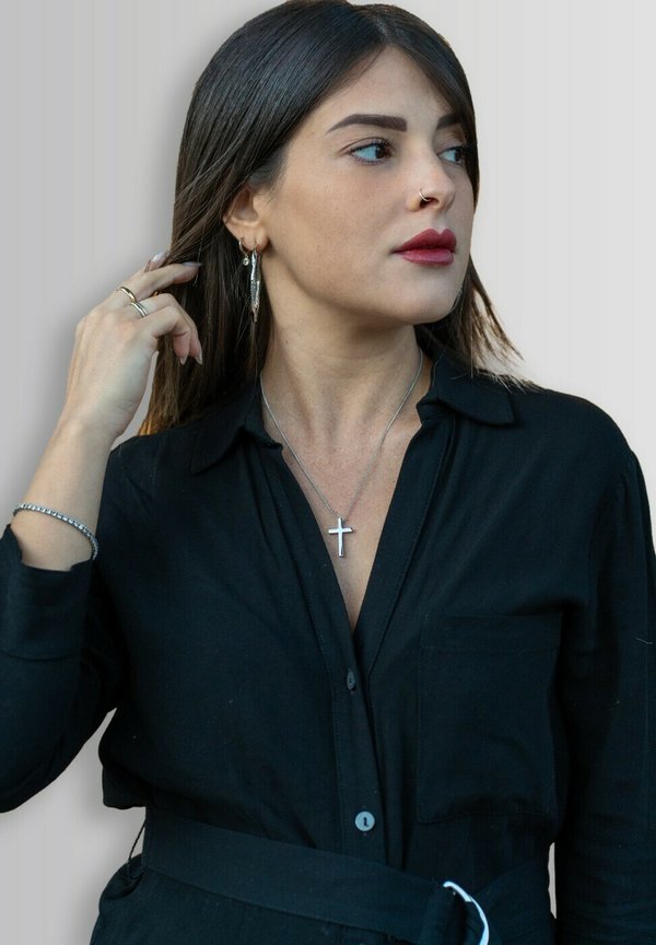 Halskette - silberfarben