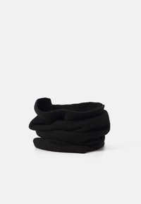 pure cashmere COLLAR SCARF - Mreža za lase - black