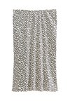 CURVES SPOTTED PRINT MIDI - Bleistiftrock - off white