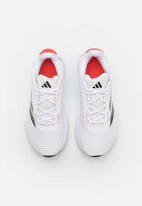 adidas Performance DURAMO SL M - Zapatillas running asfalto - fottwear white/core black/lucid cyan