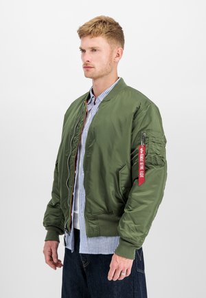 HERITAGE - Giubbotto Bomber - sage green