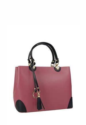 TOSCANTO - Handtasche - altrosa schwarz