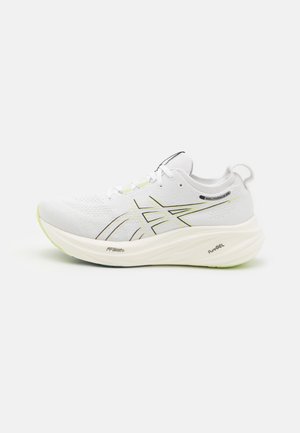ASICS GEL-NIMBUS 26 - Road running shoes - white/birch