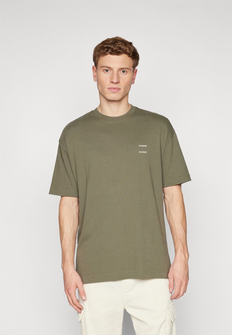 Samsøe Samsøe JOEL - T-shirts basic - dusty olive