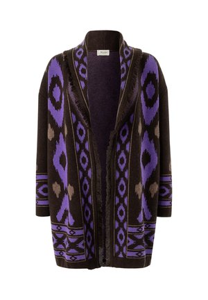 Strickjacke - dark espresso