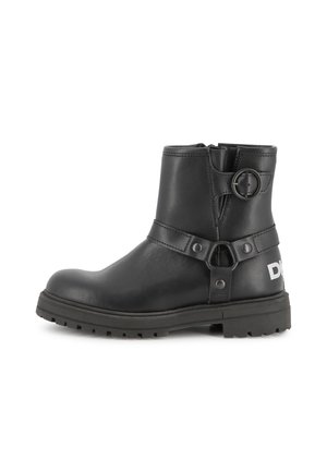 Bottines de cowboy / motard - black